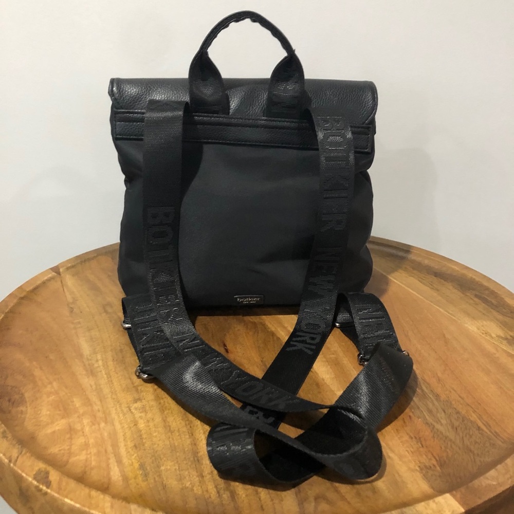 Nwot Botkier Trigger Mini Nylon Backpack (Black) - image 3